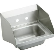 Elkay CHS1716LRS2 Elkay Stainless Steel 16-3/4" x 15-1/2" x 13", Single Bowl Wall Hung Handwash Sink