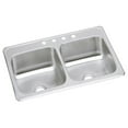 thumbnail image 1 of Elkay CR43221 Elkay Celebrity Stainless Steel 43" x 22" x 6-7/8", Equal Double Bowl Top Mount Sink, 1 of 6