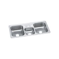thumbnail image 1 of Elkay CMR43221 Gourmet Stainless Steel Triple Bowl Sink, 1 of 5