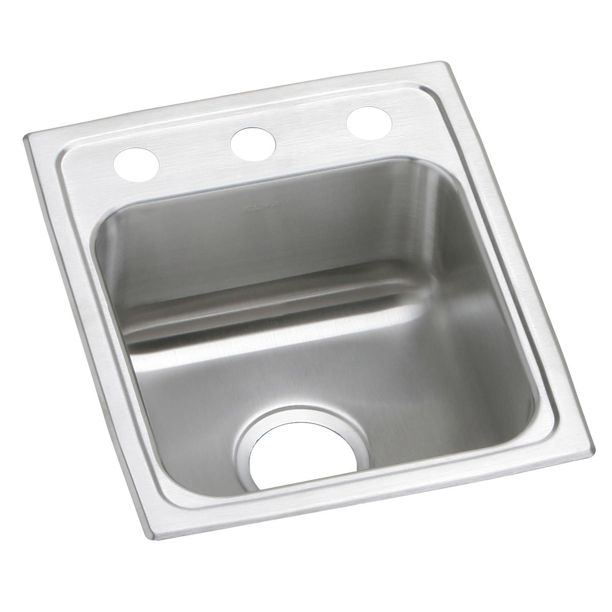 Elkay 15" x 18" Stainless Steel Single Bowl Drop-In Bar Sink
