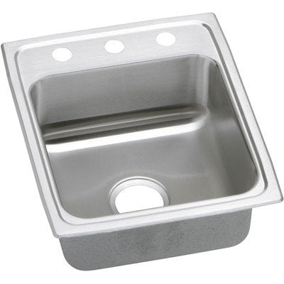 Elkay Celebrity Stainless Steel 17" x 20" x 7-1/8", Single Bowl Drop-in Sink