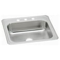 thumbnail image 1 of Elkay Celebrity Stainless Steel 25" x 21-1/4" x 6-7/8", 2-Hole Single Bowl Drop-in Sink, 1 of 5