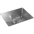 thumbnail image 1 of Elkay Crosstown Stainless Steel 22-1/2" x 18-1/2" x 9", Single Bowl Undermount Sink Kit, 1 of 7