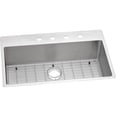 thumbnail image 1 of Elkay Crosstown Stainless Steel 33" x 22" x 9", Single Bowl Dual Mount Sink Kit, 1 of 3