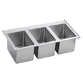thumbnail image 1 of Elkay DI-3C-101410X Stainless Steel Drop-in Sink, 1 of 3