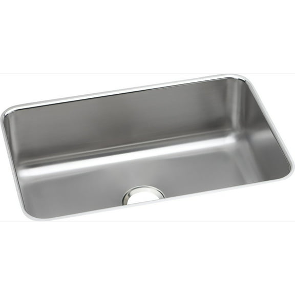 Elkay DXUH2416 Dayton Undermount 26-1/2 in. x 18-1/2 in. Single Basin Kitchen Sink (Steel)