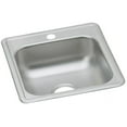 thumbnail image 1 of Elkay Dayton Stainless Steel 17" x 19" x 6-1/8", Single Bowl Drop-in Bar Sink, 1 of 7