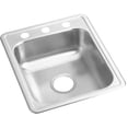 thumbnail image 1 of Elkay Dayton Stainless Steel 17" x 21-1/4" x 6-1/2", Single Bowl Drop-in Bar Sink, 1 of 3