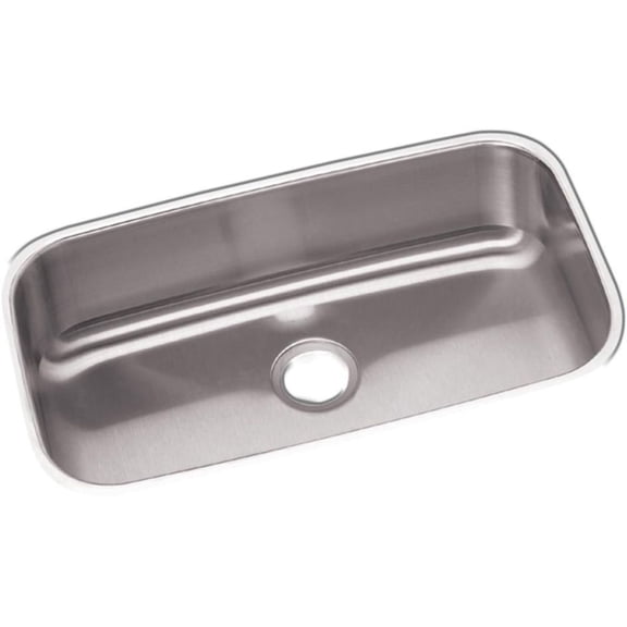 Elkay Dayton Stainless Steel 30-1/2" x 18-1/4" x 8", Single Bowl Undermount Sink
