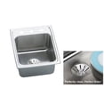 thumbnail image 1 of Elkay, DLR172210PDOS4 , 18 Gauge Stainless Steel 17" x 22" x 10.125" Single Bowl Drop-in Kitchen Sink Kit, Sinks, 1 of 7
