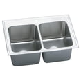 thumbnail image 1 of Elkay, DLR3722101 , 18 Gauge Stainless Steel 37" x 22" x 10.125" Double Bowl Drop-in Kitchen Sink, Sinks, 1 of 7