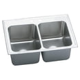 thumbnail image 1 of Elkay, DLR3722102 , 18 Gauge Stainless Steel 37" x 22" x 10.125" Double Bowl Drop-in Kitchen Sink, Sinks, 1 of 7
