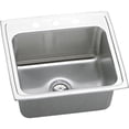 thumbnail image 1 of Elkay, DLRQ2219104 , 18 Gauge Stainless Steel 22" x 19.5" x 10.125" Single Bowl Top Mount Kitchen Sink, Sinks, 1 of 2