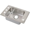 thumbnail image 1 of Elkay Drkadq311965 Lustertone 31" Drop In Single Basin Stainless Steel Utility Sink - 2, 1 of 6