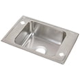 thumbnail image 1 of Elkay DRKR31192LM 18 Gauge Stainless Steel 31 x 19. 5 x 7. 625 inch Single Bowl Top Mount Sink Left & Middle, 1 of 7