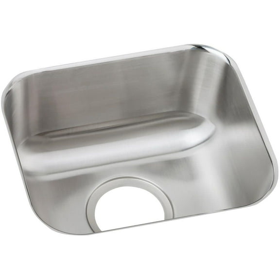 Elkay Dayton Stainless Steel 14-1/2" x 12-1/2" x 6-1/2", Single Bowl Undermount Bar Sink