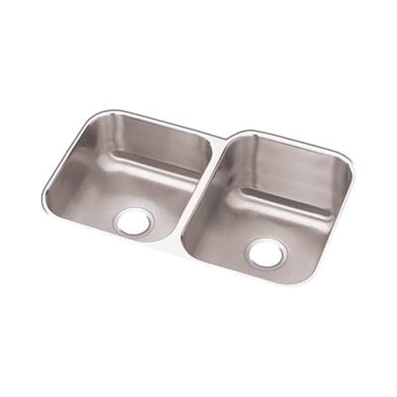 Elkay Dayton DXUH312010L Double Basin Undermount Kitchen Sink