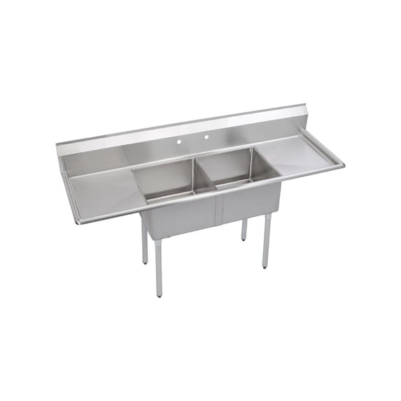 2C Sink, 20X20X12 B, L&R 20 DB, 18/300