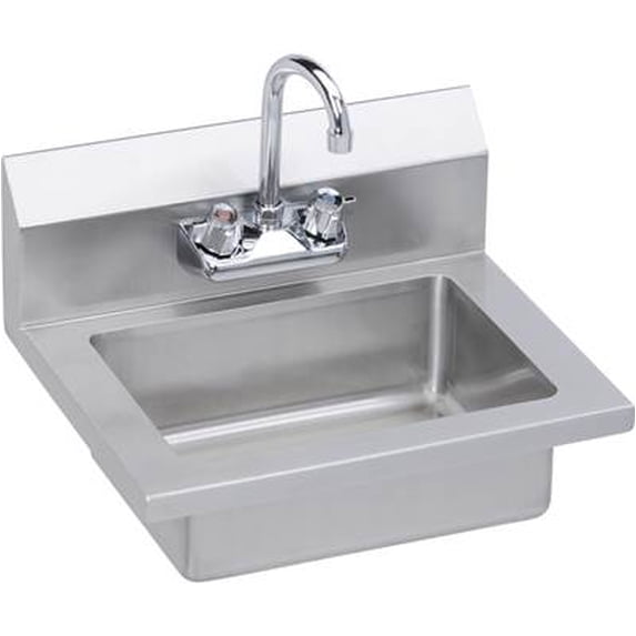 Elkay EHS-18X Economy Hand Sink, 18 (L) X 14.5 (W) X 11 (H) Over All
