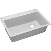 Elkay ELG13322WH0 Quartz Drop-in Kitchen Sink - White