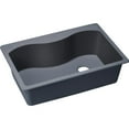 thumbnail image 1 of Elkay ELGS3322RGY0 Elkay Quartz Classic 33" x 22" x 9-1/2", Single Bowl Top Mount Sink, Dusk Gray, 1 of 3