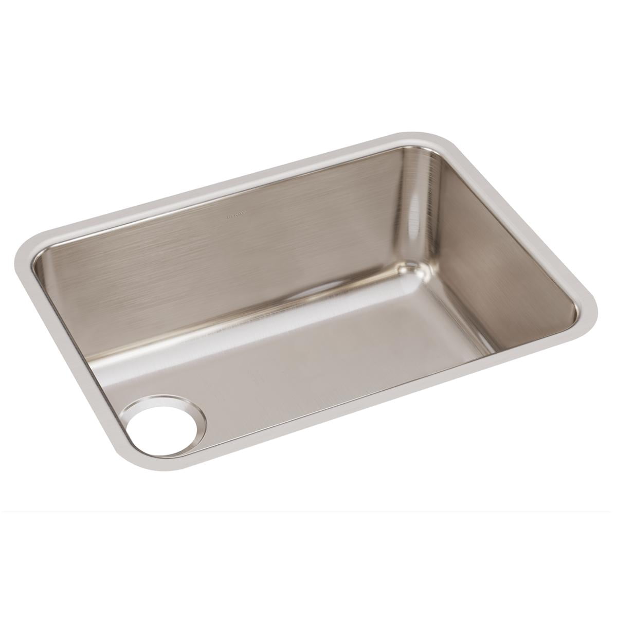Lustrous Satin Stainless Steel Single Bowl Undermount Sink