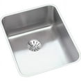 thumbnail image 1 of Elkay ELUHAD141845PD Lustertone Stainless Steel 16-1/2" x 20-1/2" x 4-3/8" Single Bowl Undermount ADA Sink with Perfect Drain, 1 of 7