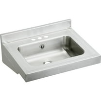 Elkay ELVWO2219CS3 Elkay Stainless Steel 22" x 19" x 5-1/2", Wall Hung Lavatory Sink