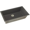 thumbnail image 1 of Elkay ELXRUP3620CH0 Quartz Luxe 35-7/8" x 19" x 9" Single Bowl Undermount Kitchen Sink with Perfect Drain, Charcoal, 1 of 2