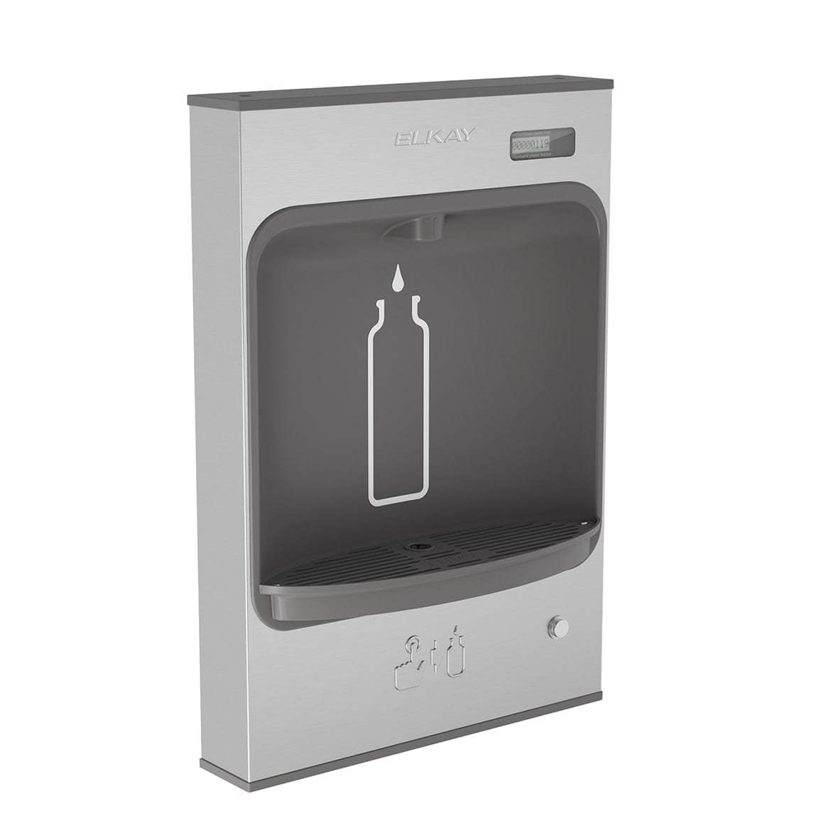 Stainless Steel Wall Mounted Bottle Filling Station