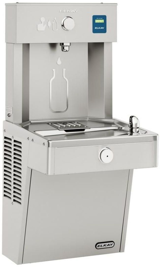 Elkay EZH2O Stainless Vandal-Resistant Wall mount 8 GHP Water Cooler