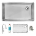 thumbnail image 1 of Elkay Ectru30179rtflc Crosstown 31-1/2" Undermount Single Basin Stainless Steel Kitchen, 1 of 7