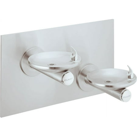 Elkay Edfpbm117k Swirlflo 38-1/2" Wall Mounted Bi-Level Drinking Station - Stainless Steel