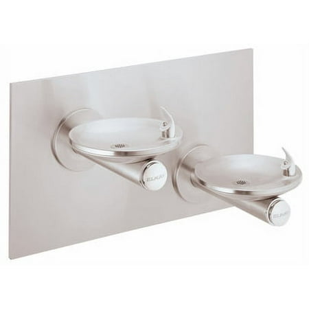 Elkay Edfpbmv117c Ada Wall Mount Bi-Level Swirlflo Fountain - Stainless Steel