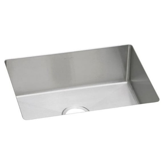 Elkay EFRU211510T Crosstown 16 Gauge Stainless Steel, 23-1/2" x 18-1/4" x 10" Single Bowl Undermount Sink