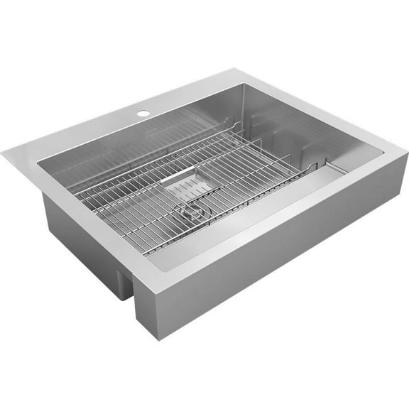 Elkay Eldssf33279dbg Dart Canyon 32-7/8" Farmhouse Single Basin Stainless Steel Kitchen