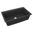 thumbnail image 1 of Elkay ELGR13322MB0 Quartz Classic 33" Drop In Single Basin Quartz Composite Kitchen Sink -, 1 of 7