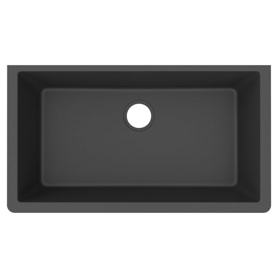Elkay ELGRU13322MB0 Quartz Classic 33" Undermount Single Basin Quartz Composite Kitchen