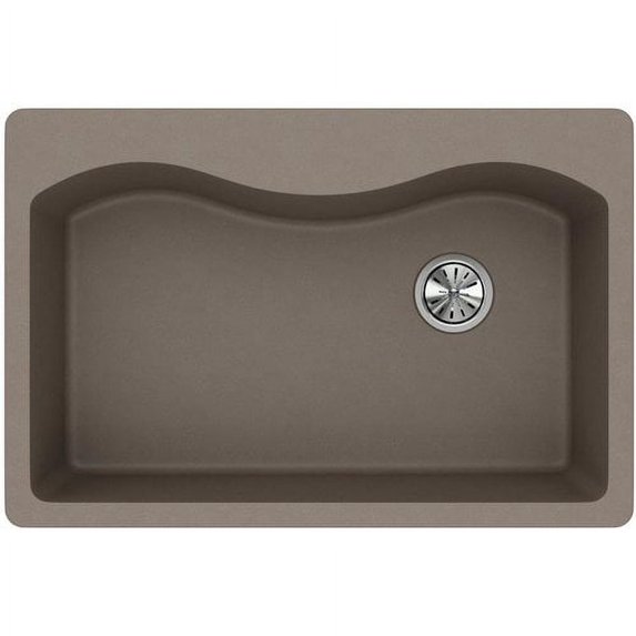 Elkay Elgs3322r Harmony 33" Single Basin Granite Composite Kitchen Sink For Drop In
