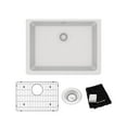 thumbnail image 1 of Elkay ELGU2522WH0C Quartz Classic 24-5/8" Undermount Single Basin Quartz Composite Kitchen, 1 of 7