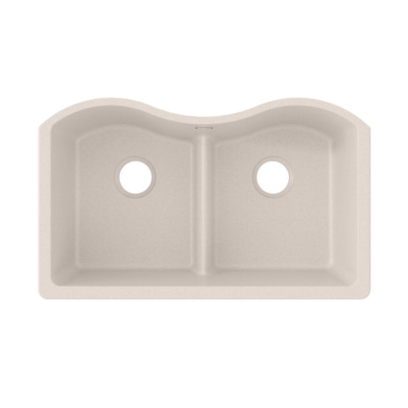 Elkay Elgulb3322 Quartz Classic 33" Undermount Double Basin Quartz Composite Kitchen Sink