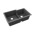 thumbnail image 1 of Elkay Elgulbo3322 Quartz Classic 33" Undermount Double Basin Quartz Composite Kitchen Sink, 1 of 7
