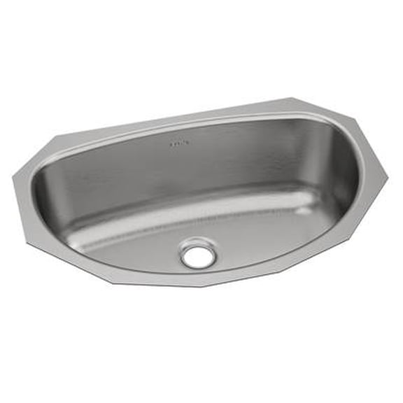 Elkay ELUH1811 Asana Lustertone Stainless Steel Single Bowl Undermount Sink