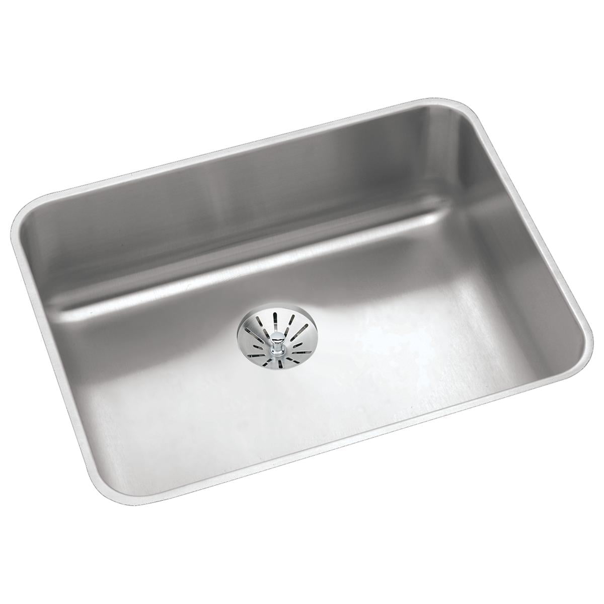 Lustertone Stainless Steel Undermount Kitchen Sink with Perfect Drain