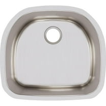 Elkay Lustertone Classic Stainless Steel 23-5/8" x 21-1/4" x 7-1/2", Single Bowl Undermount Sink