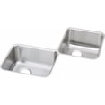 thumbnail image 1 of Elkay ELUH3232 18-Gauge Stainless Steel 32 x 32 x 7.875 in. Double Bowl Undermount Corner Kitchen Sink, 1 of 7