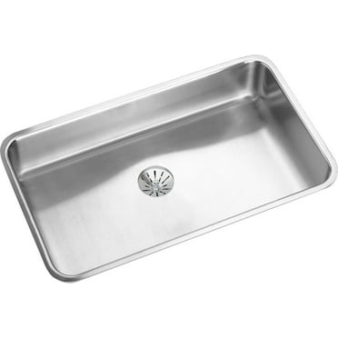 Elkay Eluhad281645pd Lustertone 30-1/2" Undermount Single Basin Stainless Steel Kitchen