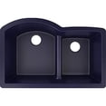 thumbnail image 1 of Elkay ELXHU3322RJB0 Quartz Luxe Offset 60 40 Double Bowl Undermount Sink with Aqua Divide Jubilee, 1 of 7