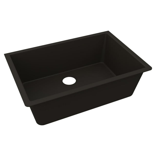 Elkay Elxru13322 Quartz Luxe 33" Undermount Single Basin Quartz Composite Kitchen Sink -
