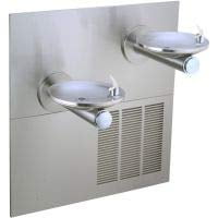 Elkay Erpb28rak Swirlflo 38-1/2" Wall Mounted Bi-Level Drinking Station - Stainless Steel